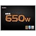ROSEWILL Gaming 80 Plus Bronze 650W Power Supply/PSU, HIVE Series 650 Watt 80 Plus Bronze Certified PSU with Silent 135mm Fan and Auto Fan Speed Control, 3 Year Warranty