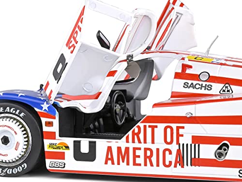 solido S1805503 1:18 Porsche 956LH #8-1986 Lemans miniatura 7