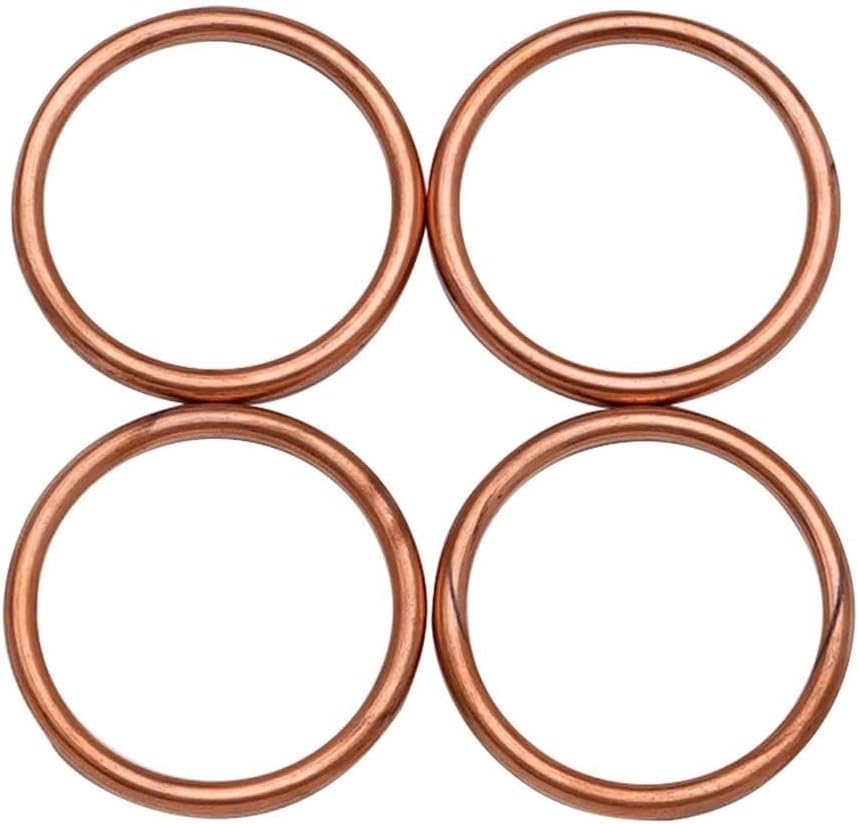 46MM Pipe Header Gasket For KDX200 89-06 KDX220R 94-05 KDX220SR 94-99 KX125 87-93 ZR1100 92-06(1pcs)