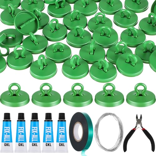 WILLBOND Plant Anchor Kit, 80 Pcs Vine & Garden Ties