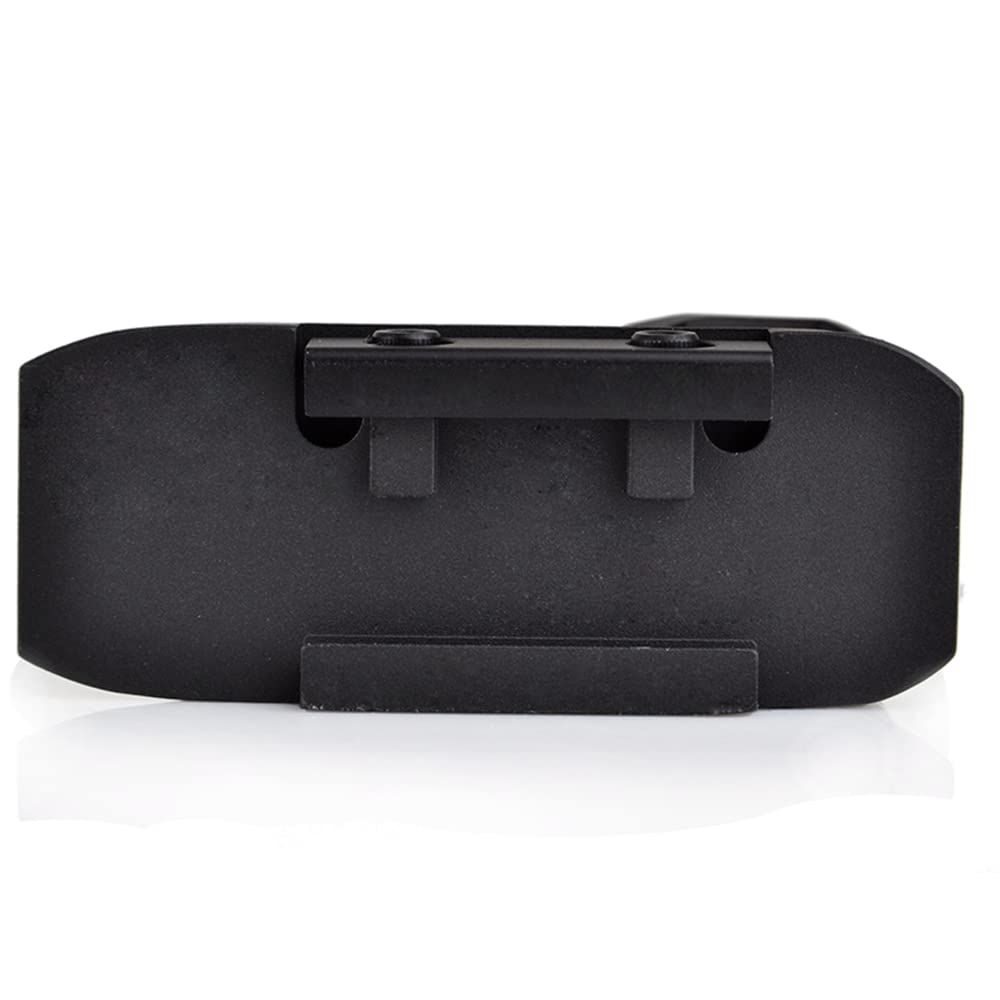 Picatinny Impugnatura Frontale Airsoft,CNC Tattico Impugnatura Verticale ad Angolo Corta Airsoft Impugnatura Anteriore per il Sistema di Guida Picatinny da 20 mm (Nero)