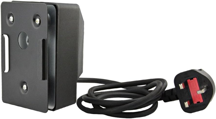 onlyfire BBQ Gas Grill Rotisserie Electric Mains Spit Motor,UK 3 Pins Plug,Black