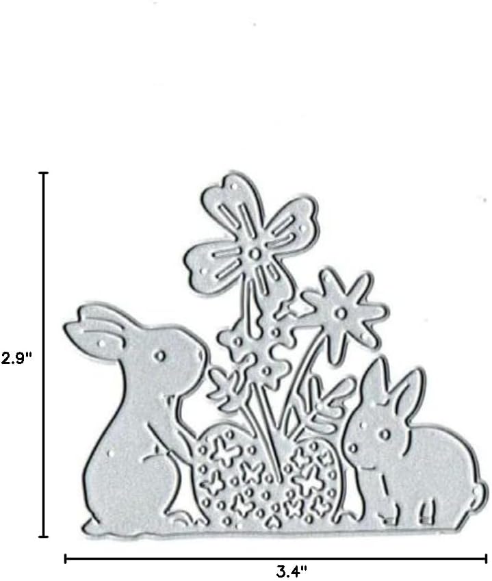 Hying Troqueles De Corte De Arco De Conejo De Pascua Para Hacer