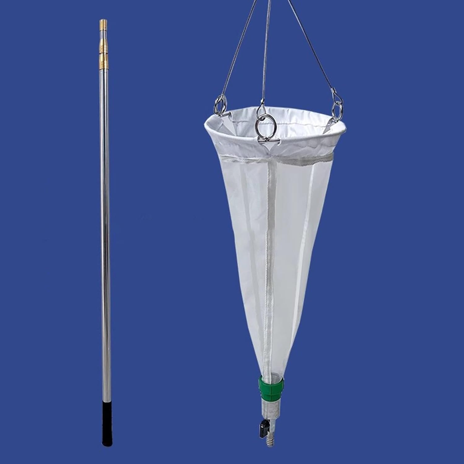 Efficient Portable Plankton Net – Durable Mesh for Accurate Sampling in Aquatic Environments, Ideal for Researchers and Aquarists, Lightweight & Easy to Use