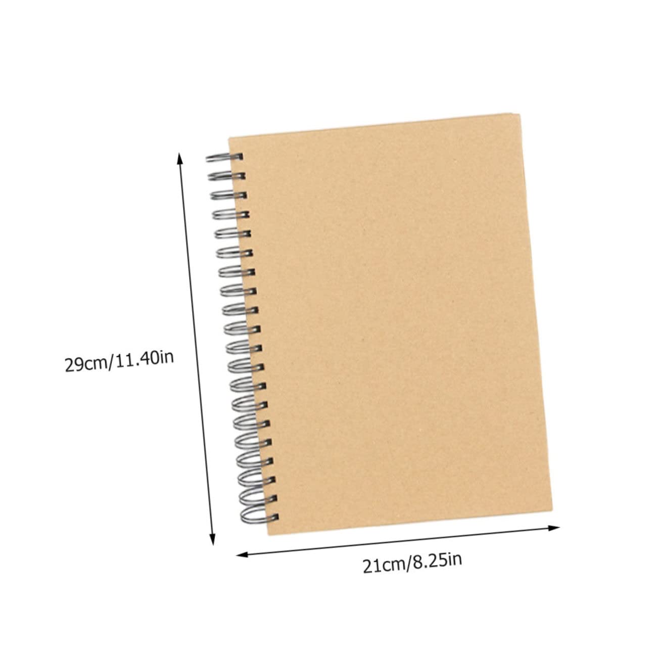 SAFIGLE Spirale per Disegno con Spessi Taccuino per Studenti di Pittura e Schizzi Blocco per Arte e Graffiti Formato Orizzontale Resistente
