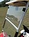 Stenten Golf Cart Accessories WS28806 Folding Hinged Windshield Cc Ds 99 and Older Hi-Imp Fd Tinted 35349