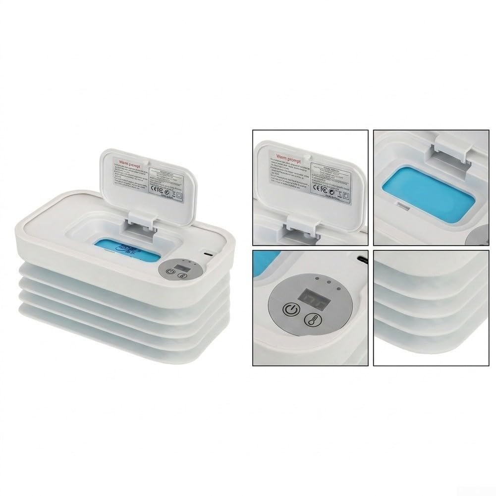 Podgrzewająca woda dla niemowląt, składana, USB, regulacja temperatury
