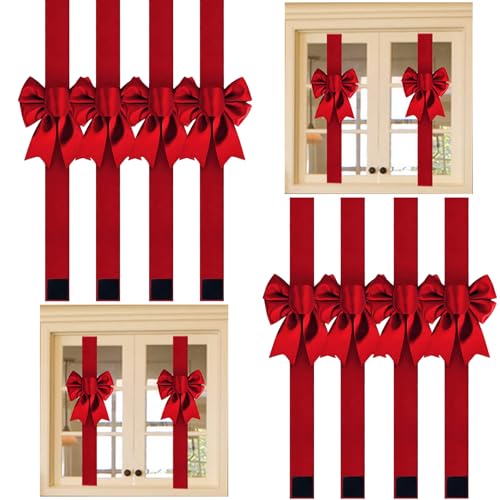 WaiHeikki 8Pcs Christmas Housewarming Kitchen Gifts Cabinet Ribbons,...