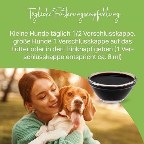 MEDIDOG Moor Tonikum – 250 ml – für Hunde – unterstützt Magen & Darm, bindet Schadstoffe, mit Huminstoff