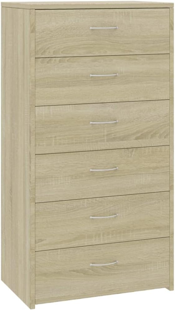 Sideboard Artisan-Eiche 80x33x70 Cm Holzwerkstoff - Sideboard - Sideboards - Buffetschrank - Schrank