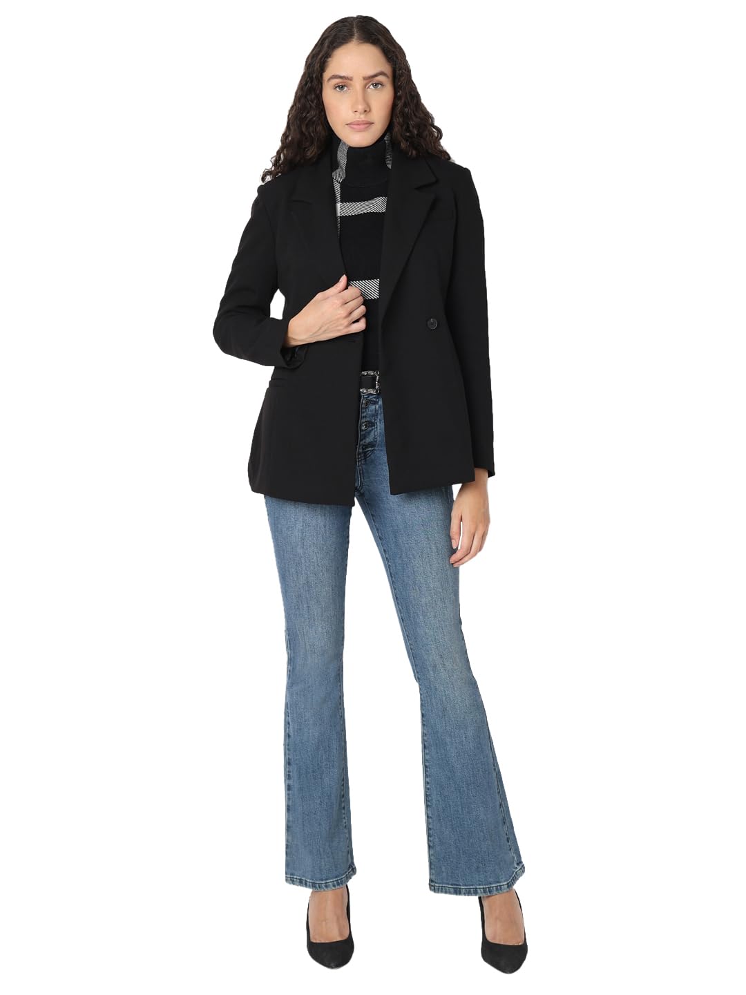 Vero Moda Vmelma LS Fitted Blazer Blazer Donna (Pacco da 1)