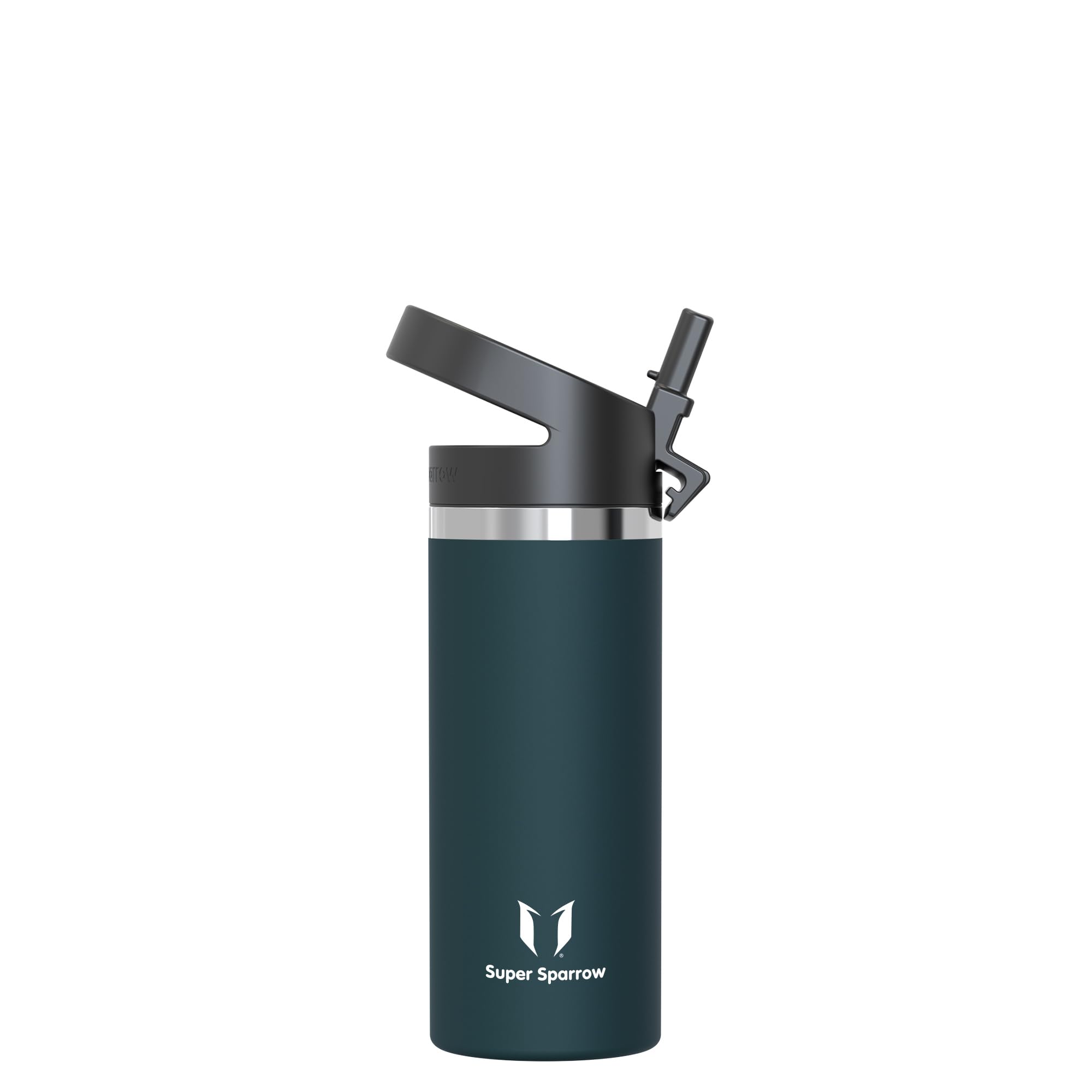 Super Sparrow Botella de Agua Acero Inoxidable - Botella Termica Boca Ancha con Paja 1.5L - Sin BPA, para Gimnasio, Deporte, Oficina, Yoga, Ciclismo — view 95
