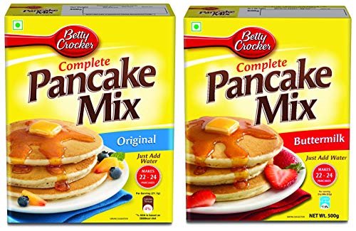 Image of Betty Crocker Pancake Mix, Original 500 Gram & Pancake Mix, Buttermilk 500 Gram
