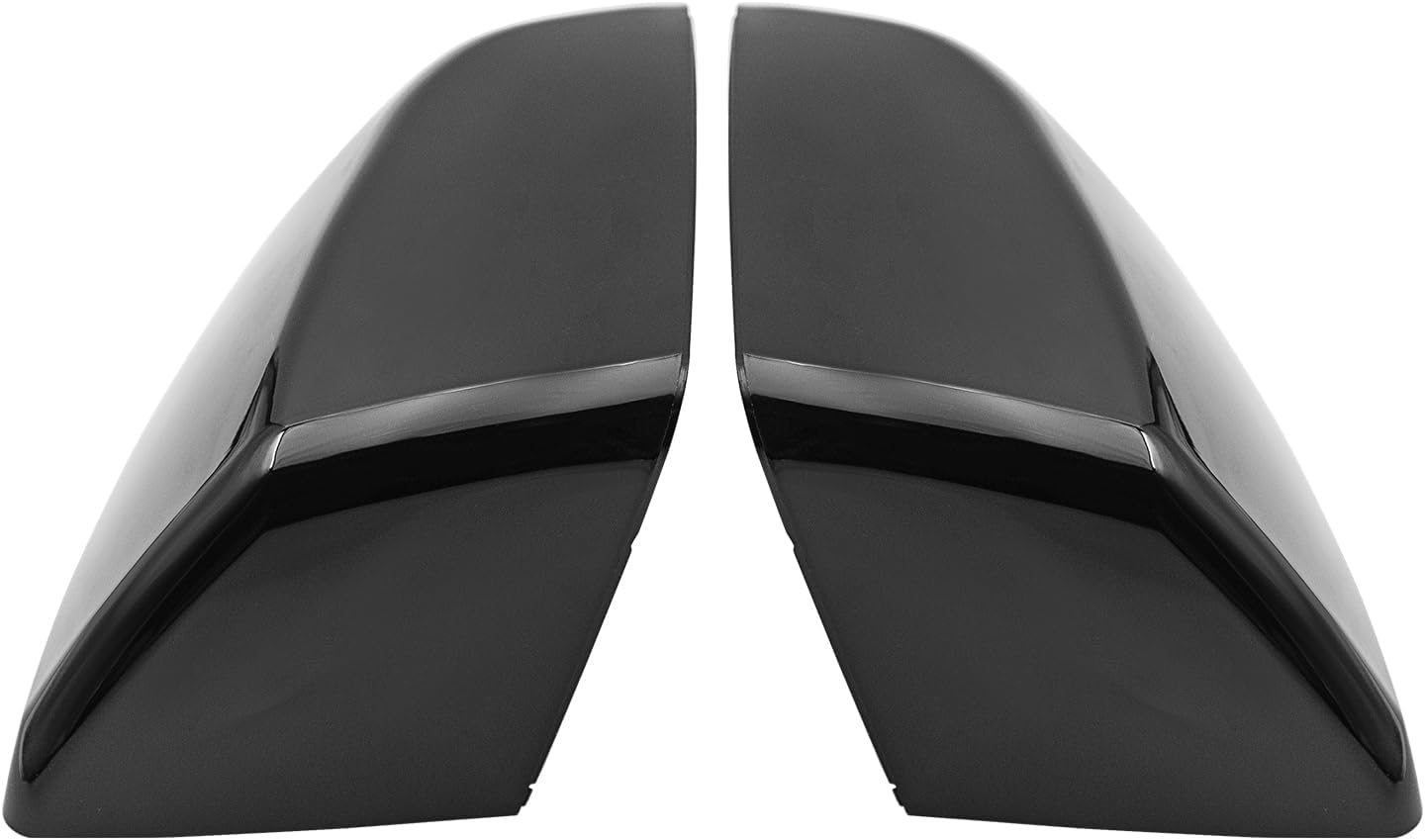 Gloss Black Side Mirror Cover Cap Fits For 2021 2022 2023 2024 2025 Chevy Tahoe Suburban Yukon Replace 84703354 84703355