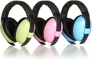 VICASKY Baby Infant Hearing Protection Earmuff Noise Reduction Ear Muffs Baby Ear Protection Noise Cancelling Headphones (Pink)