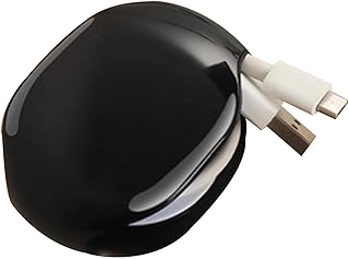 cabo dados,Afastador cabo automático | Dispositivo enrolamento do suporte do cabo do telefone para cabo USB, cabo do fone ouvido, fio do mouse, cabo do carregador Uwariloy