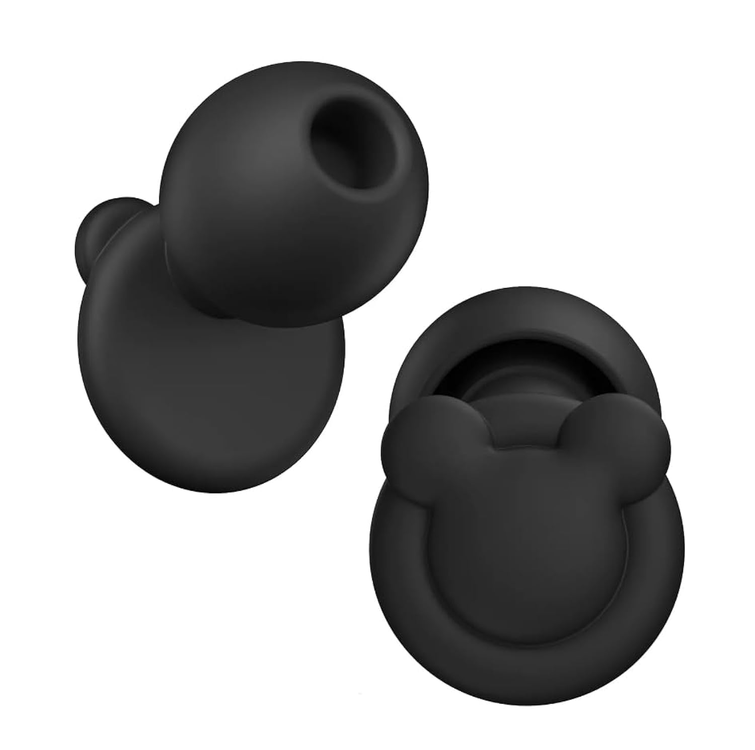 Ohrstöpsel zum Schlafen, Geräuschunterdrückung, 33 dB Geräuschunterdrückung, Gehörschutz, Ohrstöpsel für Schlaf, Schnarchen, Lernen, super weich mit 8 Ohrstöpseln in XS/S/M/L (Schwarz)