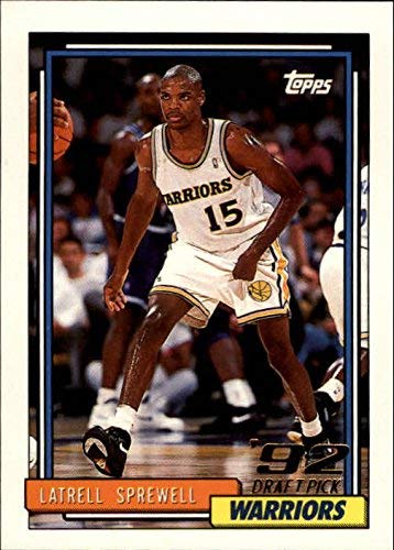Amazon.com: 1992-93 Topps #392 Latrell Sprewell RC NBA Basketball