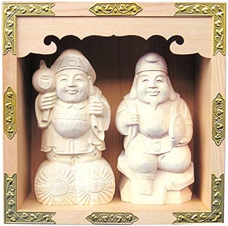 Amazon 神棚の匠 大黒宮 恵比寿大黒天 木彫り 五合 仏壇 オンライン通販