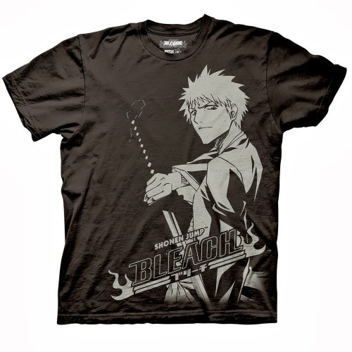 Preisvergleich Produktbild Bleach Ichigo Stare T-Shirt Gr. XXL, schwarz