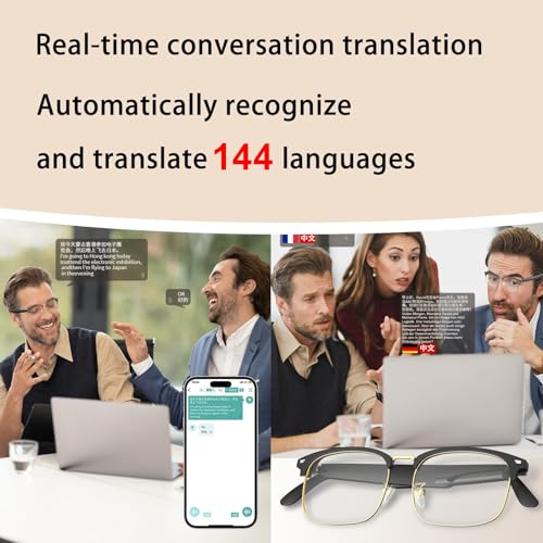 Lunettes traducteur 144 langues pour comprendre et parler sans efforts