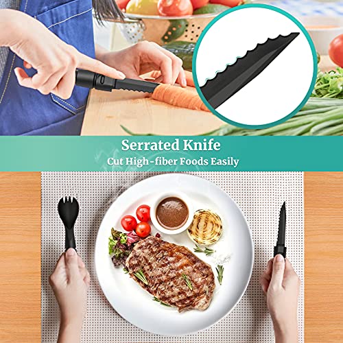 Tactical-Spork-Tactical-Spork-Cutter-Combo-3-in-1-Tactical-Camping-Utensils-Camping-Gear-Camping-Flatware-with-Hidden-Cutter-1-Pack-Black