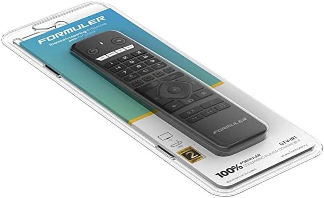 FORMULER GTVIR1 Universal Smart Learning TV Remote Control for Z8 / Z Alpha/Z + Neo/Android TV
