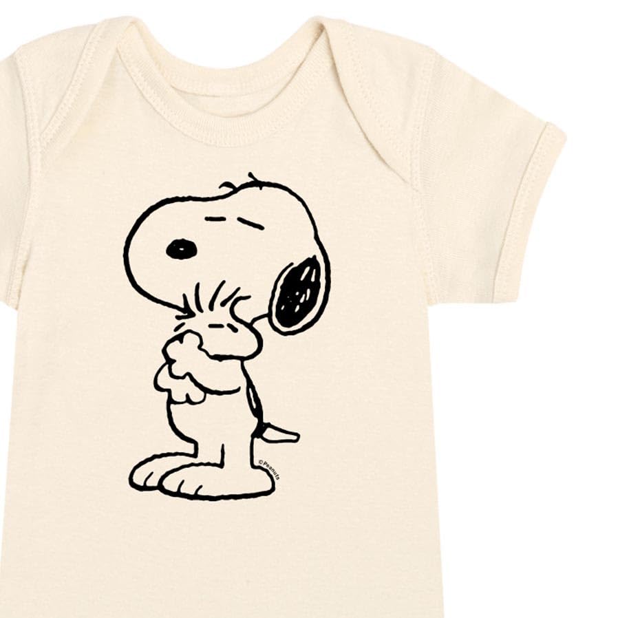 HYBRID APPAREL - Peanuts - Snoopy Loves Woodstock - Infant Baby One Piece3