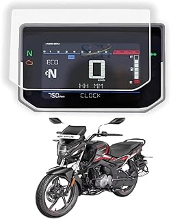 SCREEN GUARD HUB Screen Guard For HERO GLAMOUR X 125 2025 BikeScreen Guard /TFT Display Protector/ Screen Guard /Anti Scra...