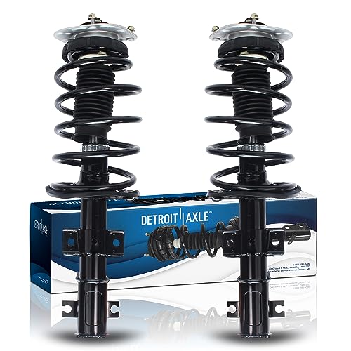 Detroit Axle - 2 Front Struts for 2001-2009 Volvo S60, 1999-2006 S80