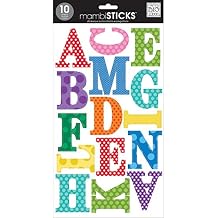 me & my BIG ideas Century Medium Uppercase Primary Mambi Sticks Stickers