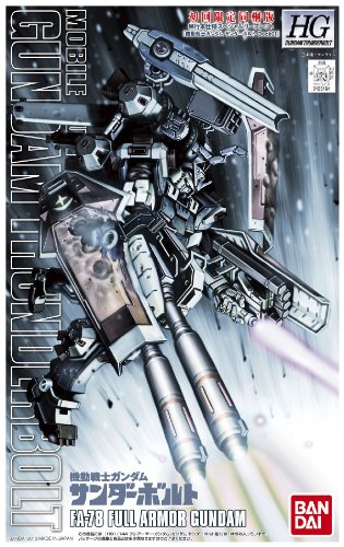 Figura de acción Bandai Gundam Thunderbolt HG Full Armor miniatura 4