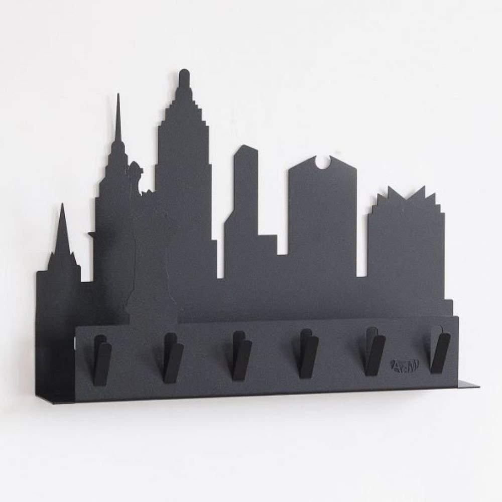 ARTIMESTIERI NEW YORK portachiavi/portalettere nero