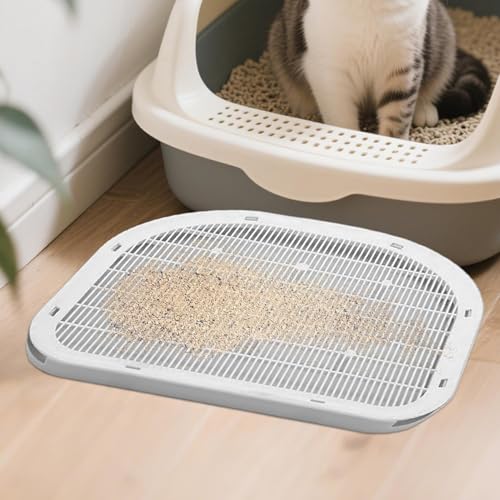 Attrape-cage pour chats et marche de litière intérieure pour animaux - 4