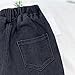 Kids Boys Elastic Waist Jeans Stretch Fashion Denim Pants Toddler Baby Casual Joggers Thick Warm (Black, 6-12 Months)