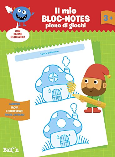 Trova le differenze. Il mio bloc-notes pieno di giochi. Ediz. illustrata Trova le differenze. Il mio bloc-notes pieno di giochi. Ediz. illustrata