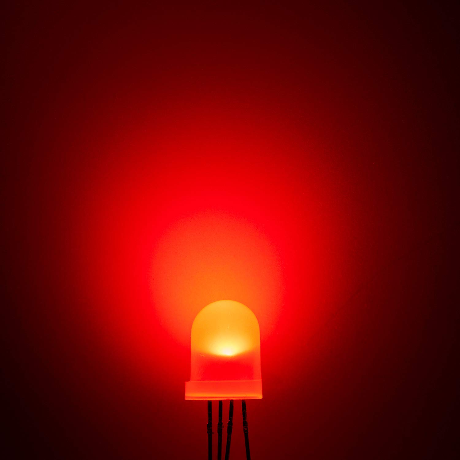 Snapklik.com : Chanzon 50 Pcs 8mm RGB Multicolor Diffused LED Diode ...