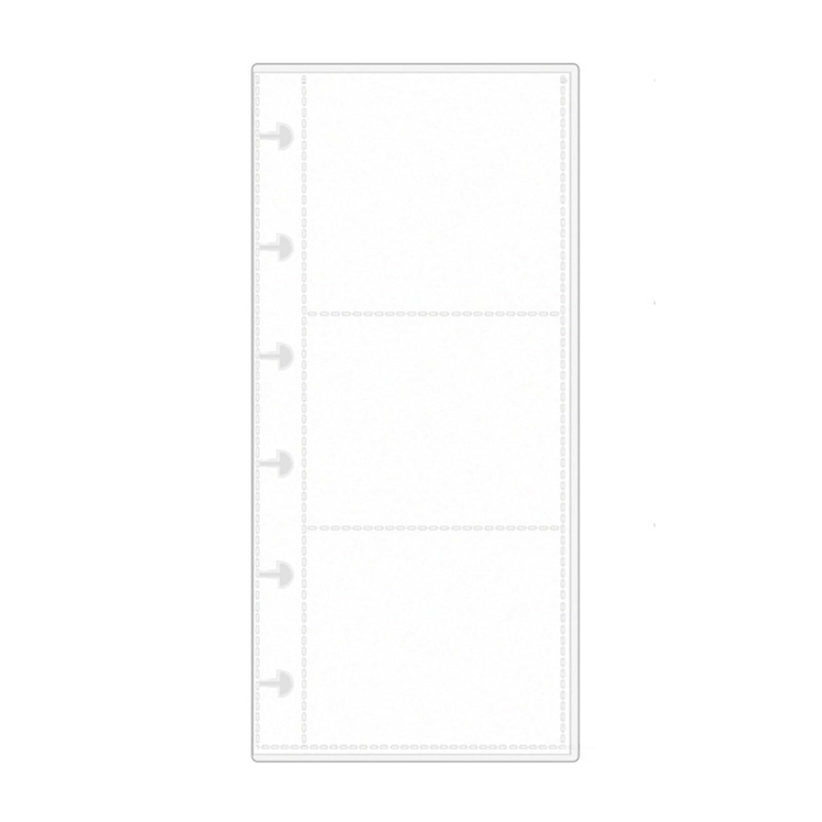 Multipurpose Clear Photo Album for Desktop Displaying with 3Inch Double Slot Design Idol Photocard Binder Collect Book Photo Album