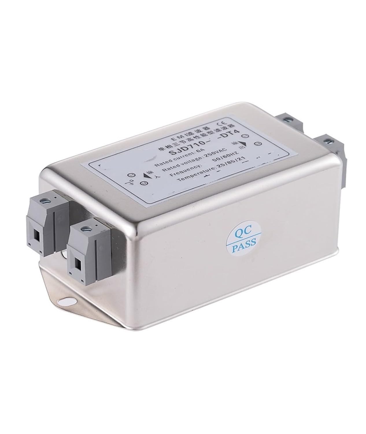 Single-Phase AC Three-Section servo Variable Frequency Power Filter 220v Anti-Interference SJD710-10A 20A(SJD710-100A Three Section Screw)