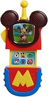 Vista 5 de Comunicador de Mickey Mouse Funhouse de Disney Junior con luces y sonidos, obsequios navideños, regalos, presentes, juguetes para niños de 3 años