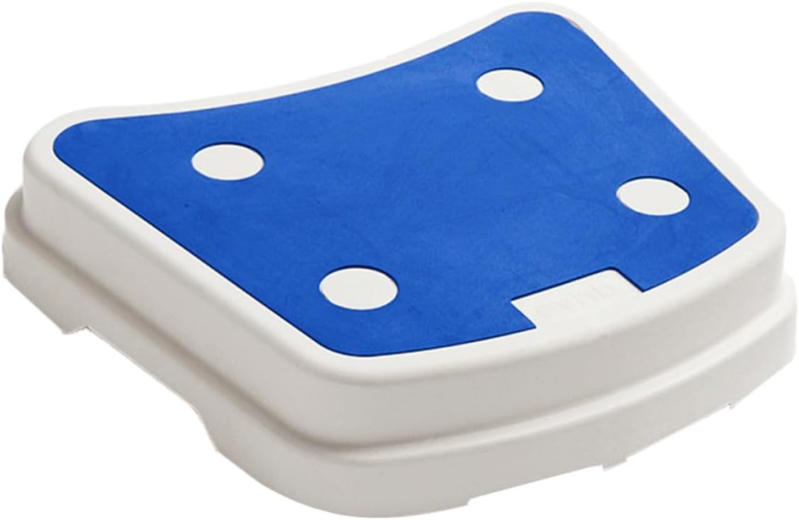 Bathroom Toilet Step Stool for Adults, Non-Slip Squatting Foot Stool with Stackable Single-Layer Design, Bathroom Safety Aid for Toilet Support and Potty Training