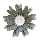 WIPPWER Ciondolo Fiore in Metallo Ornamento appendibile Accessorio Presente for la Decorazione della Parete della Porta d'ingresso della casa della Fattoria Ciondolo a Fiore(Green)