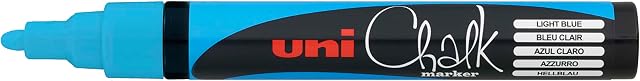 uni-ball Chalk Marker PWE-5M - Light Blue