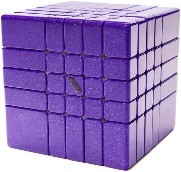Cuberspeed diansheng 5x5 Mirror Speed Cube M Purple Magnetic Puzzle Toy Puzzle