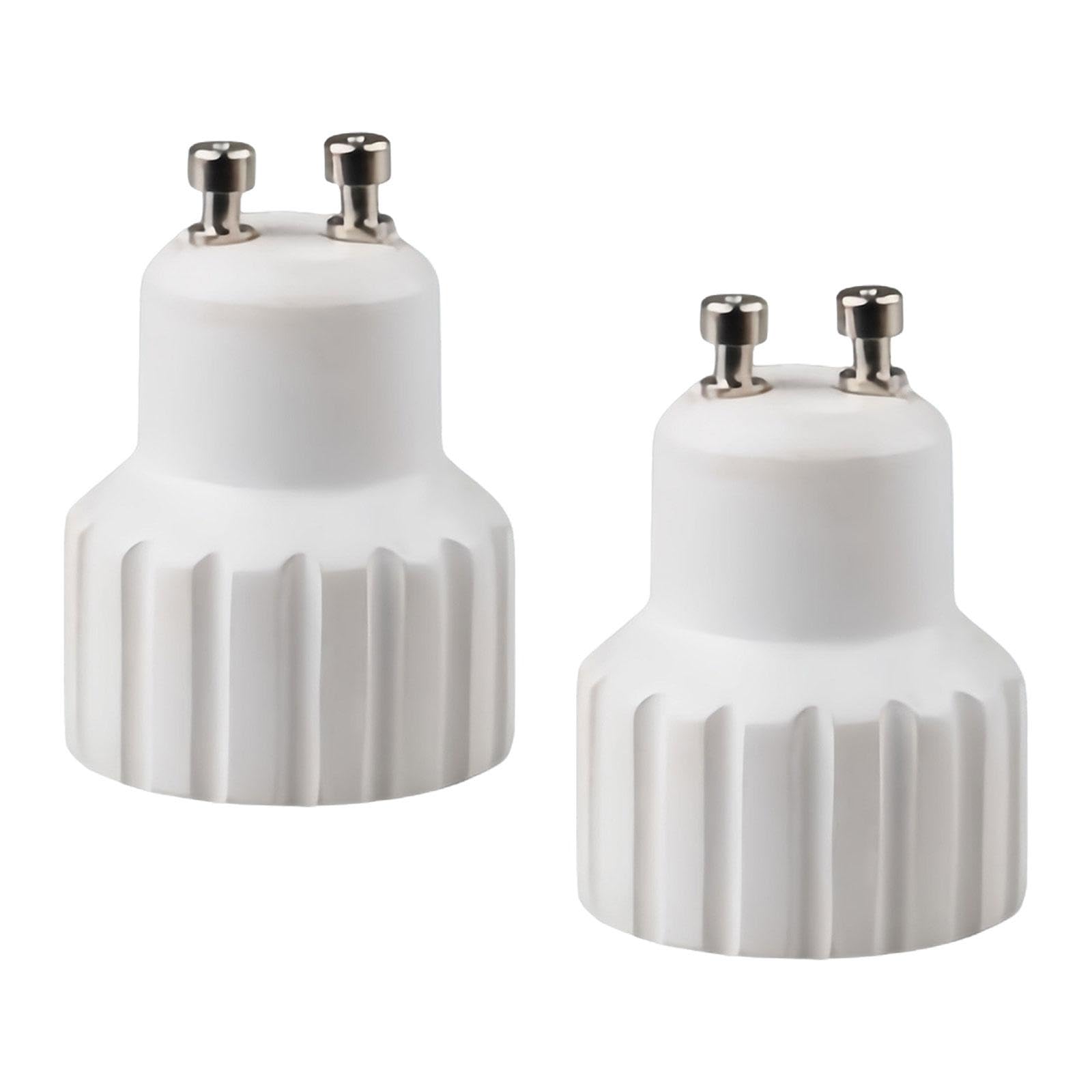 Fonowx 2 Pieces Gu10 to Gu10 Adapter Easy to Install Replacement Lamp Holder Base