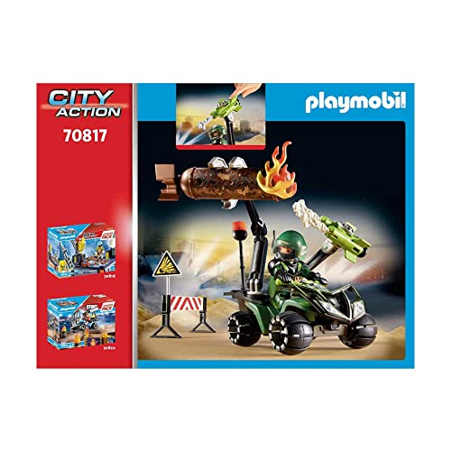 Playmobil 70817 Policier Et Démineur - vue 6