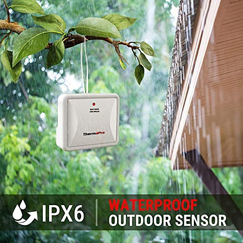 ThermoPro TX4 Fitting Waterproof Transmitter Additional Outdoor Sensor