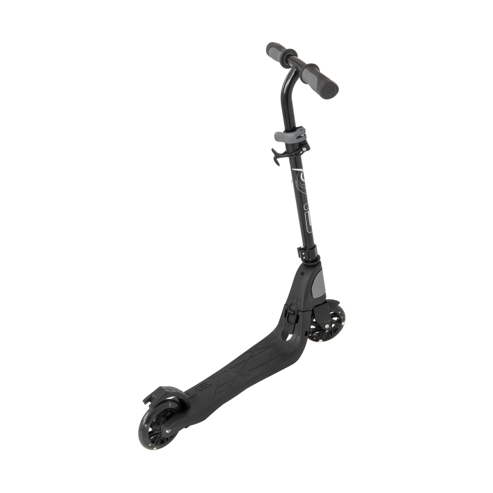 Evo Trottinette Pliable Réglable pour Enfants Light Speed Noir Roues Lumineuses