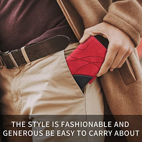 XYX Capa carteira para Motorola Moto G30/G20/G10, capa carteira flip de couro PU com zíper e 9 compa