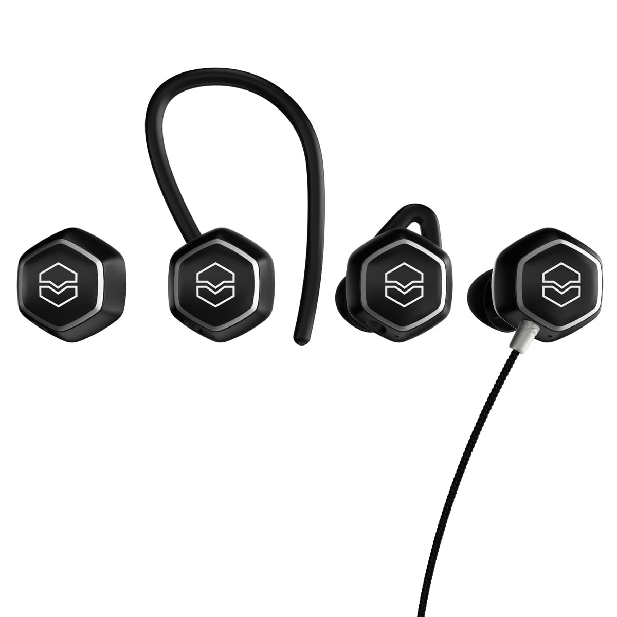 Amazon.com: V-MODA Hexamove Pro, Wireless Earbuds - Black (HEXM-PR